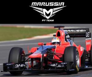 Puzzle Marussia MR01 - 2012 -